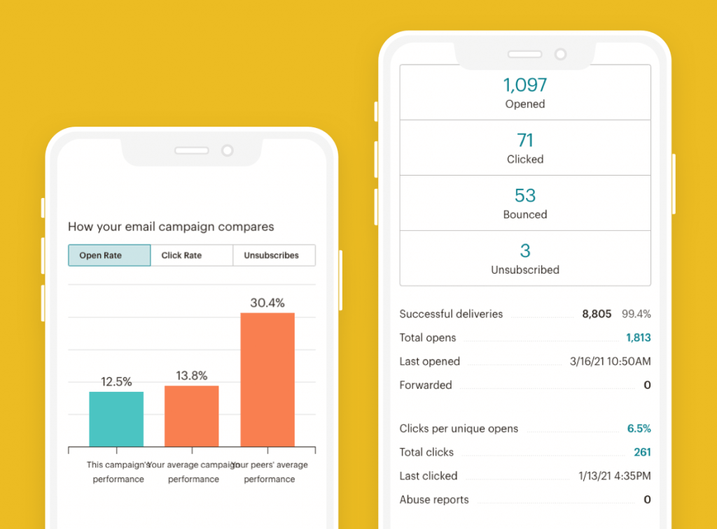 newsletter system metrics reporting